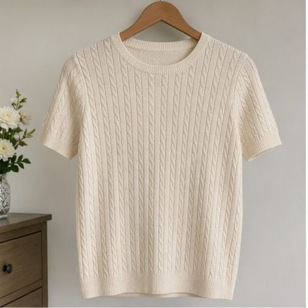 Olive Pleated Blouse